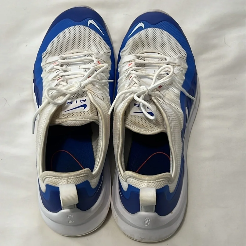 Air Max Axis White Racer Blue Sneakers